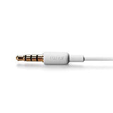 Edifier P180 Computer Headset with Mic and Inline Control - Stereo Earbud Earphone Headphone with Microphone and Remote - White