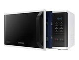 Samsung 23 Liters Solo Microwave with Quick Defrost, White - MS23K3513AW