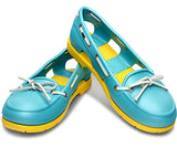 Crocs Women's Navy and White Rubber Loafers and mocassins