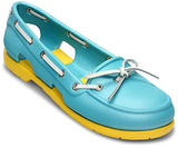 Crocs Women's Navy and White Rubber Loafers and mocassins