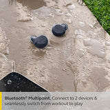 Jabra Elite 7 Active In-Ear Bluetooth Earbuds - True Wireless Sports Ear Buds ShakeGrip for the Ultimate Active Fit, Adjustable Active Noise Cancellation and Alexa Built-In - Navy, One Size