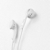 Edifier P180 Computer Headset with Mic and Inline Control - Stereo Earbud Earphone Headphone with Microphone and Remote - White
