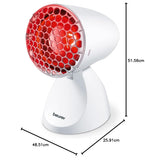 Beurer IL11 Infrared Heat Lamp,Warm, soothing infrared light, Helps ease muscle aches and joint stiffness, Speed recovery from the common cold, Improve complexion, With 5 angles of inclination