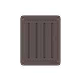 Cosmoplast Cedargrain 5 Tiers Storage Cabinet With Drawers And Wheels, Dark Brown