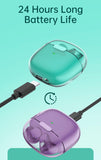 WIWU TWS12 Pure Sound TWS Airbuds, Pure Bass HF sound true wireless stereo, Smart voice assistant, orange