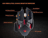 Meetion GM80 Transformers Mechanical Gaming Mouse (4000 DPI) - Black