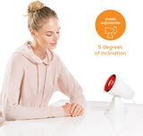 Beurer IL11 Infrared Heat Lamp,Warm, soothing infrared light, Helps ease muscle aches and joint stiffness, Speed recovery from the common cold, Improve complexion, With 5 angles of inclination