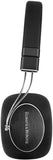 Bowers & Wilkins P3 Series 2 Foldable On-Ear Headphones - Black/Aluminium