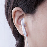 Edifier P180 Computer Headset with Mic and Inline Control - Stereo Earbud Earphone Headphone with Microphone and Remote - White