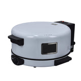 Geepas GBM63037 Arabic Bread Maker | Adjustable Temperature | 40cm Baking Plate|Halogen Tube & Stainless Steel Heating Coil | Adjustable Double Thermostat, Silver"Min 1 year manufacturer warranty"