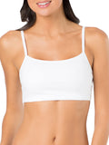 Fruit Of The Loom womens Spaghetti Strap Cotton Sports Bra Sports Bra (pack of 4) 40