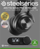 SteelSeries Arctis Nova Pro Wireless Xbox - Multi-System Gaming Headset - Premium Hi-Fi Drivers - Active Noise Cancellation - Infinity Power System - Xbox, PC, PS5, PS4, Switch, Mobile