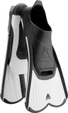 Cressi Adult Short Light Swim Fins with Self-Adjustable Full Foot Pocket - Perfect for Travel - Agua Short: Made in Italy
