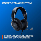 SteelSeries Arctis Nova 1P for PlayStation - PS5 Gaming Headset - Hi-Fi Drivers - 360° Spatial Audio - AirWeave Memory Foam Ear Cushions - Lightweight - Also compatible with PC, Xbox, Switch - Black