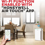 Honeywell Air Purifier for Home, 6-Stage Filtration, Covers 93.6m², Anti-Bacterial, H13 HEPA Filter, Removes 99.99% of Pollutants - Air Touch U2