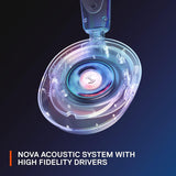 SteelSeries Arctis Nova 1P for PlayStation - PS5 Gaming Headset - Hi-Fi Drivers - 360° Spatial Audio - AirWeave Memory Foam Ear Cushions - Lightweight - Also compatible with PC, Xbox, Switch - Black