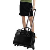McKlein W Series Laptop Roller, Black Leather (94985)