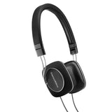 Bowers & Wilkins P3 Series 2 Foldable On-Ear Headphones - Black/Aluminium