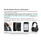 Bluedio HT(Shooting Brake) wireless bluetooth 5.0 stereo headphones (Black)