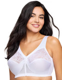 Glamorise womens Full Figure Plus Size MagicLift Original Wirefree Support Bra #1000