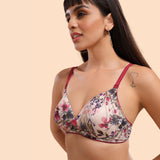 Enamor F065 Invisible Neckline T-Shirt Bra -Padded, Wirefree & High Coverage