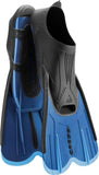 Cressi Adult Short Light Swim Fins with Self-Adjustable Full Foot Pocket - Perfect for Travel - Agua Short: Made in Italy