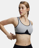 Jockey Women Active Bra Evita 1376-0103 Slip On Active Bra