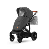 Kinderkraft 3-in-1 Prime 20' Stroller + Accessories - Black