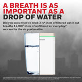 Honeywell Air Purifier for Home, 6-Stage Filtration, Covers 93.6m², Anti-Bacterial, H13 HEPA Filter, Removes 99.99% of Pollutants - Air Touch U2
