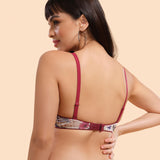 Enamor F065 Invisible Neckline T-Shirt Bra -Padded, Wirefree & High Coverage