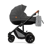 Kinderkraft 3-in-1 Prime 20' Stroller + Accessories - Black