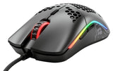 Glorious Gaming Mouse - Model O Minus 58 g Superlight Honeycomb Mouse, Mouse with Lights -Matte Black Mouse, USB Gaming Mouse
