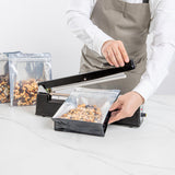Restaurantware Handheld Heat Sealer, Impulse Bag Sealer - 12" Black Extra Heating Element 1ct Box Restaurantware