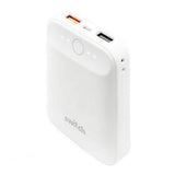 Switch Power Pack Go Q3.0 Fast Charge Dual USB Power Bank 10,050mAh, White Color