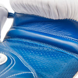 Leather Boxing Gloves - 16Oz Blue Reebok