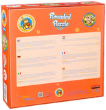 Fluffy Bear RP-5003 Farm Shaped Round Puzzle - 30 Pieces