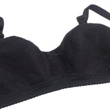 OKUS - Basic Cotton Maternity & Nursing Bra - Clip Down Nursing Feeding Bra - Adjustable Non Slip Shoulder Straps - Easy Breastfeeding Bra