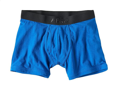 Aeropostale Rubberized Logo Knit Boxer Briefs - Navy (Size: XS)