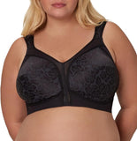 Playtex Womens 18 Hour Comfort-Strap Wireless Bra, Full-Coverage Bra with 4-Way Trusupport, Single Or 2-Pack 40 DD