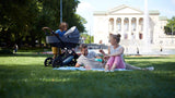 Kinderkraft 3-in-1 Prime 20' Stroller + Accessories - Black