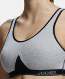 Jockey Women Active Bra Evita 1376-0103 Slip On Active Bra