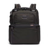 TUMI Men's Slim Solutions Brief Pack Laptop Tablet Business bag Backpack, Black, One Size