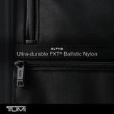 TUMI Men's Slim Solutions Brief Pack Laptop Tablet Business bag Backpack, Black, One Size