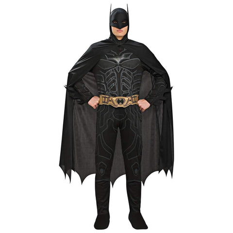 Rubie's Batman: The Dark Knight Trilogy Adult Batman Costume, Black, One size