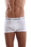 Calvin Klein Men's 3P Low Rise Trunks (pack of 3) , WHITE , XS