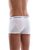 Calvin Klein Men's 3P Low Rise Trunks (pack of 3) , WHITE , XS