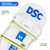 DSC Condor Motion Leather Cricket Batting Legguard