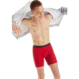 Hanes Men's Underwear Boxer Briefs Pack, Cool Dri Moisture-Wicking Underwear, Cotton No-Ride-Up Underwear for Men, 5-Pack Hanes