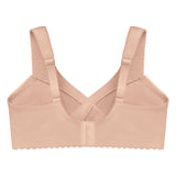 Glamorise womens Magiclift Cotton Support Bra Wirefree #1001 Full Coverage Bra (pack of 1)