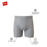 Hanes Men's Underwear Boxer Briefs Pack, Cool Dri Moisture-Wicking Underwear, Cotton No-Ride-Up Underwear for Men, 5-Pack Hanes